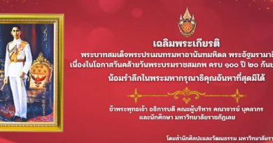 วันที่ ๒๐ กันยายน พ.ศ. ๒๕๖๘ เป็นวันคล้ายวันพระบรมราชสมภพครบ ๑๐๐ ปี ของ พระบาทสมเด็จพระปรเมนทรมหาอานันทมหิดล พระอัฐมรามาธิบดินทร (รัชกาลที่ ๘)